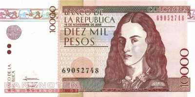 Kolumbien - 10.000  Pesos (#453h_UNC)