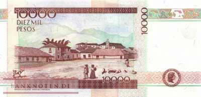 Kolumbien - 10.000  Pesos (#453m4_UNC)
