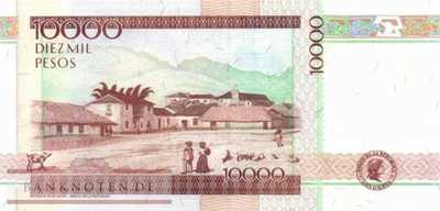 Kolumbien - 10.000  Pesos (#453s_UNC)