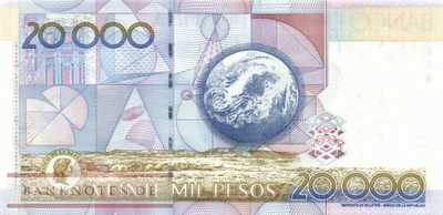 Colombia - 20.000  Pesos (#454s_UNC)