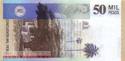 Kolumbien - 50.000  Pesos (#455g_UNC)