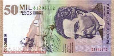 Kolumbien - 50.000  Pesos (#455g_UNC)