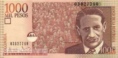 Kolumbien - 1.000  Pesos (#456m_UNC)