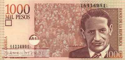 Colombia - 1.000  Pesos (#456o2_UNC)