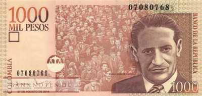 Kolumbien - 1.000  Pesos (#456q_UNC)