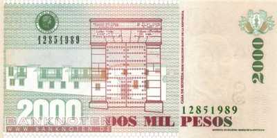 Kolumbien - 2.000  Pesos (#457i_UNC)