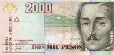 Colombia - 2.000  Pesos (#457l_UNC)
