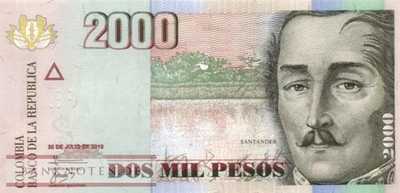 Kolumbien - 2.000  Pesos (#457p_UNC)