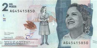 Colombia - 2.000  Pesos (#458c_UNC)
