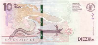 Colombia - 10.000  Pesos (#460d_UNC)