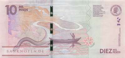 Kolumbien - 10.000  Pesos (#460h_UNC)