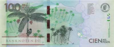 Kolumbien - 100.000  Pesos (#463e_UNC)