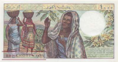 Komoren - 1.000 Francs (#008a_UNC)