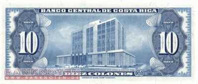 Costa Rica - 10 Colones (#230b_UNC)