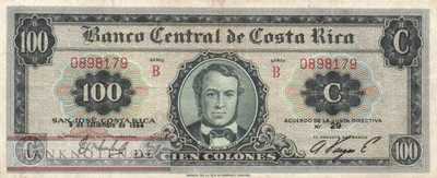 Costa Rica - 100  Colones (#233a-64_F)