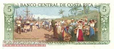 Costa Rica - 5  Colones (#236d-8103_UNC)