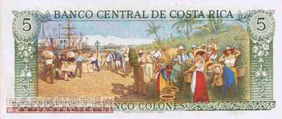 Costa Rica - 5  Colones (#236e-90_UNC)