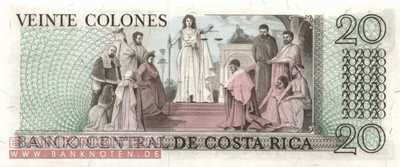 Costa Rica - 20  Colones (#238a-7209_UNC)