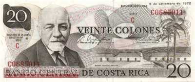 Costa Rica - 20  Colones (#238a-7209_UNC)