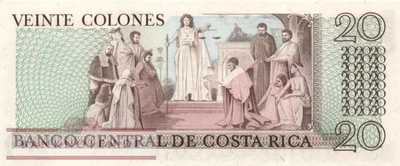 Costa Rica - 20  Colones (#238c-8207_UNC)