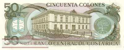 Costa Rica - 50  Colones (#251b-86_UNC)