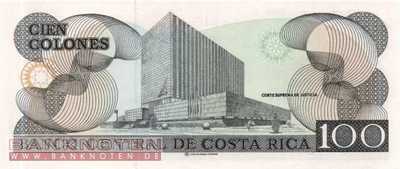 Costa Rica - 100  Colones (#258_UNC)