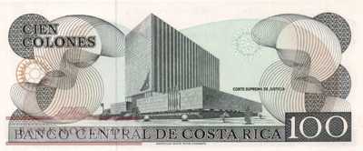 Costa Rica - 100  Colones (#261a_UNC)