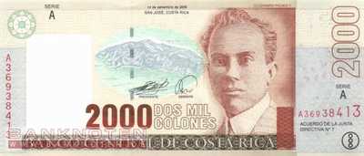 Costa Rica - 2.000  Colones (#265e_UNC)