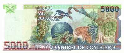 Costa Rica - 5.000  Colones (#268Ab_UNC)