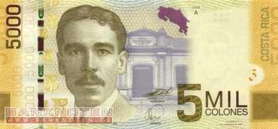 Costa Rica - 5.000  Colones (#276a_UNC)