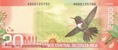 Costa Rica - 20.000  Colones (#278a_UNC)