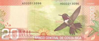 Costa Rica - 20.000  Colones (#278b_UNC)