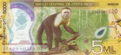 Costa Rica - 5.000  Colones (#282a_UNC)