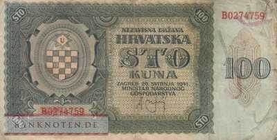 Kroatien - 100 Kuna (#002_F)