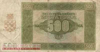 Kroatien - 500  Kuna (#003_F)