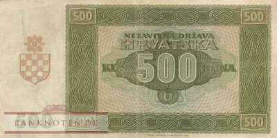 Croatia - 500  Kuna (#003_VF)
