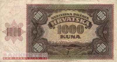 Kroatien - 1.000  Kuna (#004_F)
