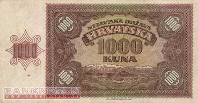 Croatia - 1.000 Kuna (#004_VF)