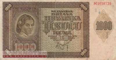 Croatia - 1.000 Kuna (#004_VF)