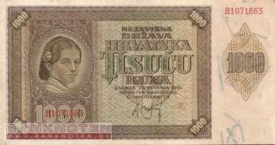Croatia - 1.000 Kuna (#004_XF)