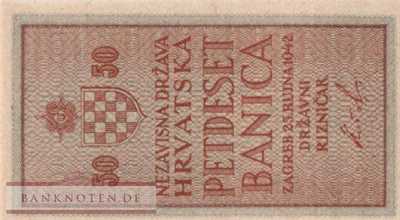 Kroatien - 50  Banica (#006a_UNC)