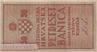 Croatia - 50  Banica (#006b_UNC)