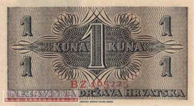 Kroatien - 1  Kuna (#007b_UNC)