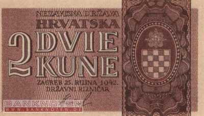 Kroatien - 2  Kune (#008a_UNC)