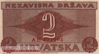 Kroatien - 2  Kune (#008b_UNC)