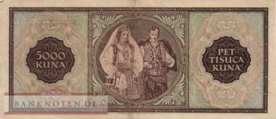 Croatia - 5.000  Kuna (#013a_F)