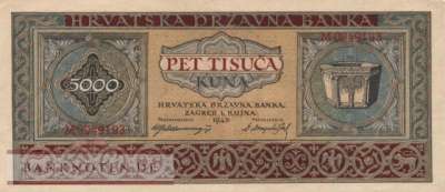 Croatia - 5.000  Kuna (#013a_F)