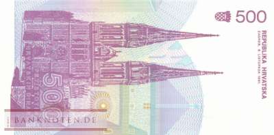 Croatia - 500  Dinara (#021a_UNC)