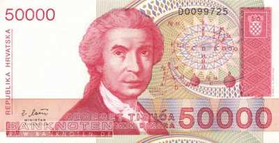 Croatia - 50.000 Dinara (#026a_UNC)