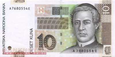 Kroatien - 10  Kuna (#038a_UNC)